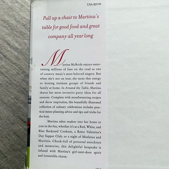 Around The Table Recipes by Martina McBride - Picture 10 of 13